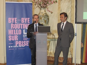 Discurso Sr. Embajador de Francia en presencia de Philippe Brocart