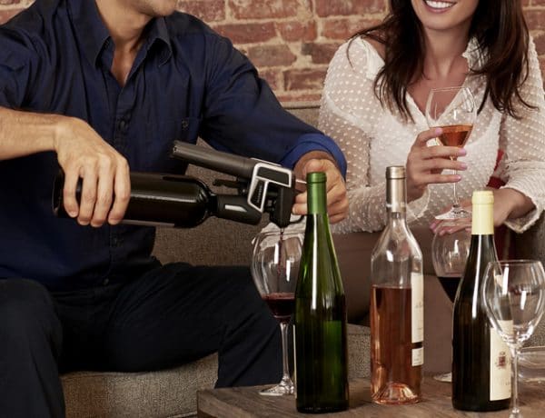 coravin en la mesa