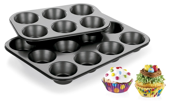 moldes tescoma delicia para 6 y 12 muffins