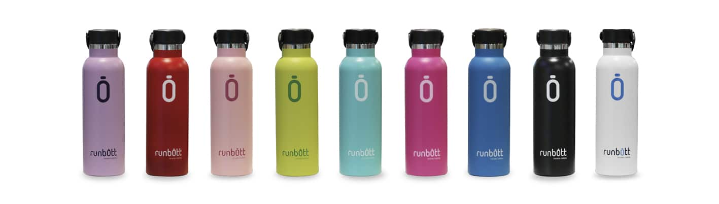 Botellas térmicas. Nuestras dos propuestas, runbott botella