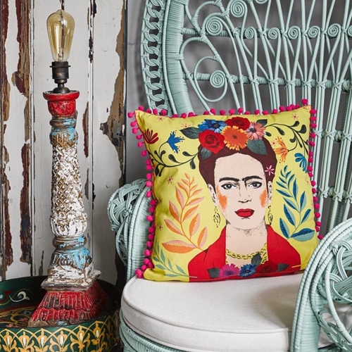 cojin frida kahlo