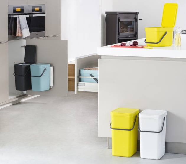 Sort&Go-Waste-Bins-Green-Grey-White-Mint