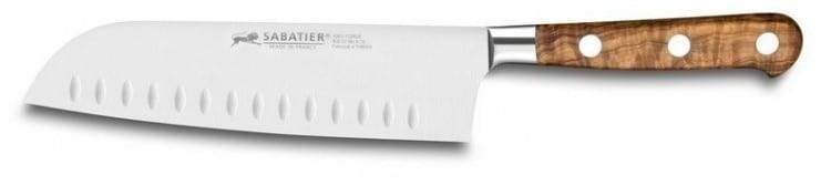 cuchillo-Sabatier-Provençao-mango cuchillo-madera de olivo