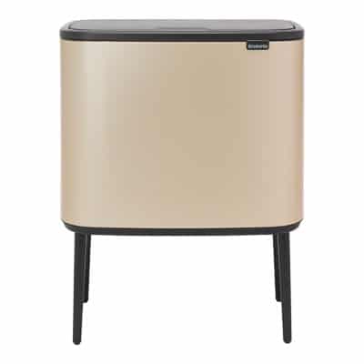 Bo-Touch-Bin,-3-x-11L---Champagne-fondo--blanco