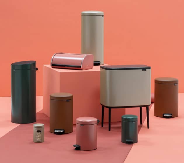 Brabantia-nuevos colores-Pink_Pine_Cinnamon_Champagne