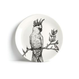 The-BirdLife-Collection_-Yellow---crested-Cockatoo-----Plate