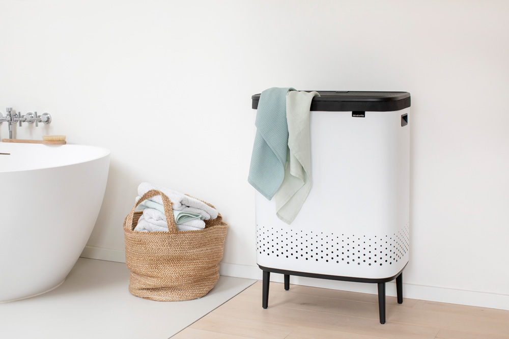 Bo Laundry Bin Hi, 2 x 45L