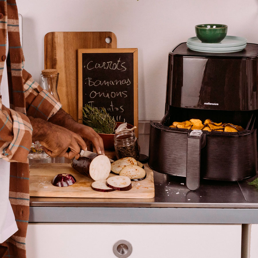 Freidora sin Aceite 3,5L Freidora Aire Caliente 6 Modos Air Fryer