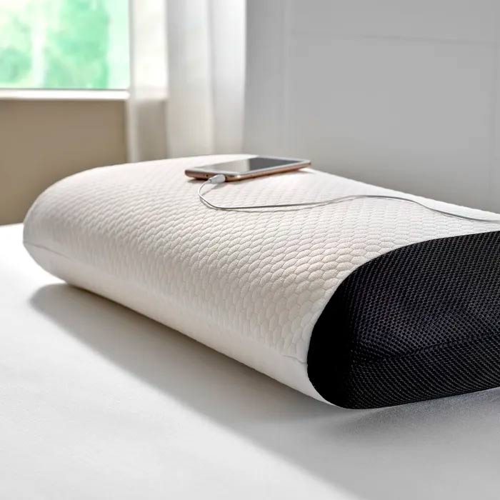 Almohada-viscoelástica-de-altavoces-con-funda-doble-Jacquard