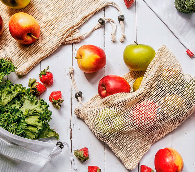 cocinas sostenibles bolsas para fruta
