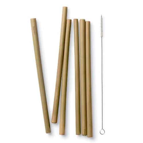 juego-pajitas-largas-bambu-cepillo
