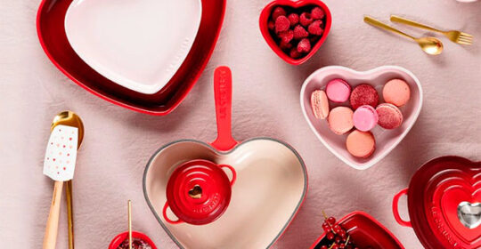 Sartén-skillet-corazón-Le-Creuset