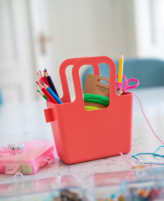 bolsa con asas taschelini de koziol