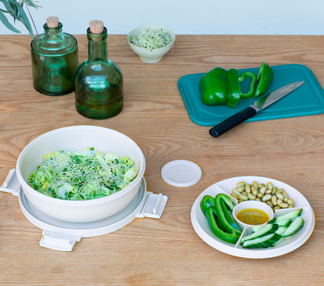 Make-&-Take-Salad-Bowl,-1.3L---Light-Grey----(2)