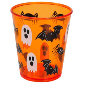 Vaso-de-Halloween-naranja-de-10-cm-por-1,25-€