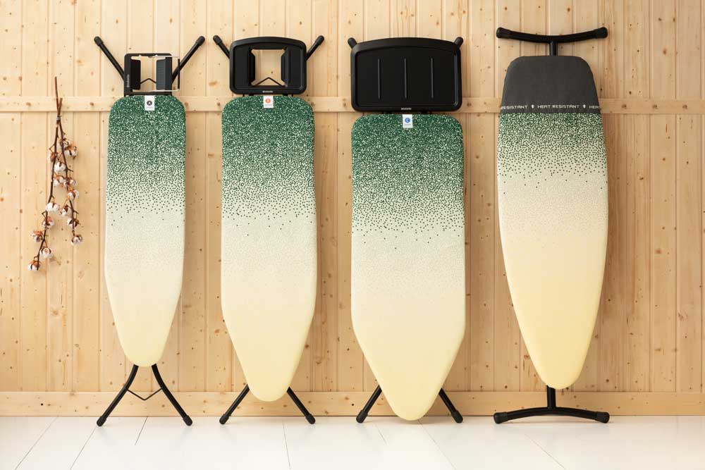 Cuatro modelos de tablas de planchas Brabantia compatibles con New Dawn