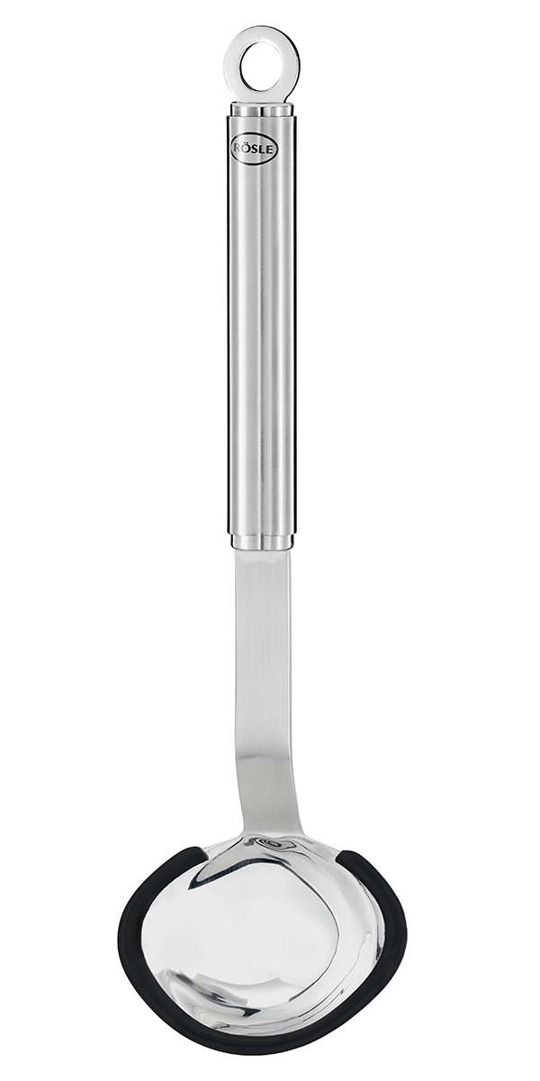 Colección-completa-de-utensilios-Rösle-Round-Handle--cucharon