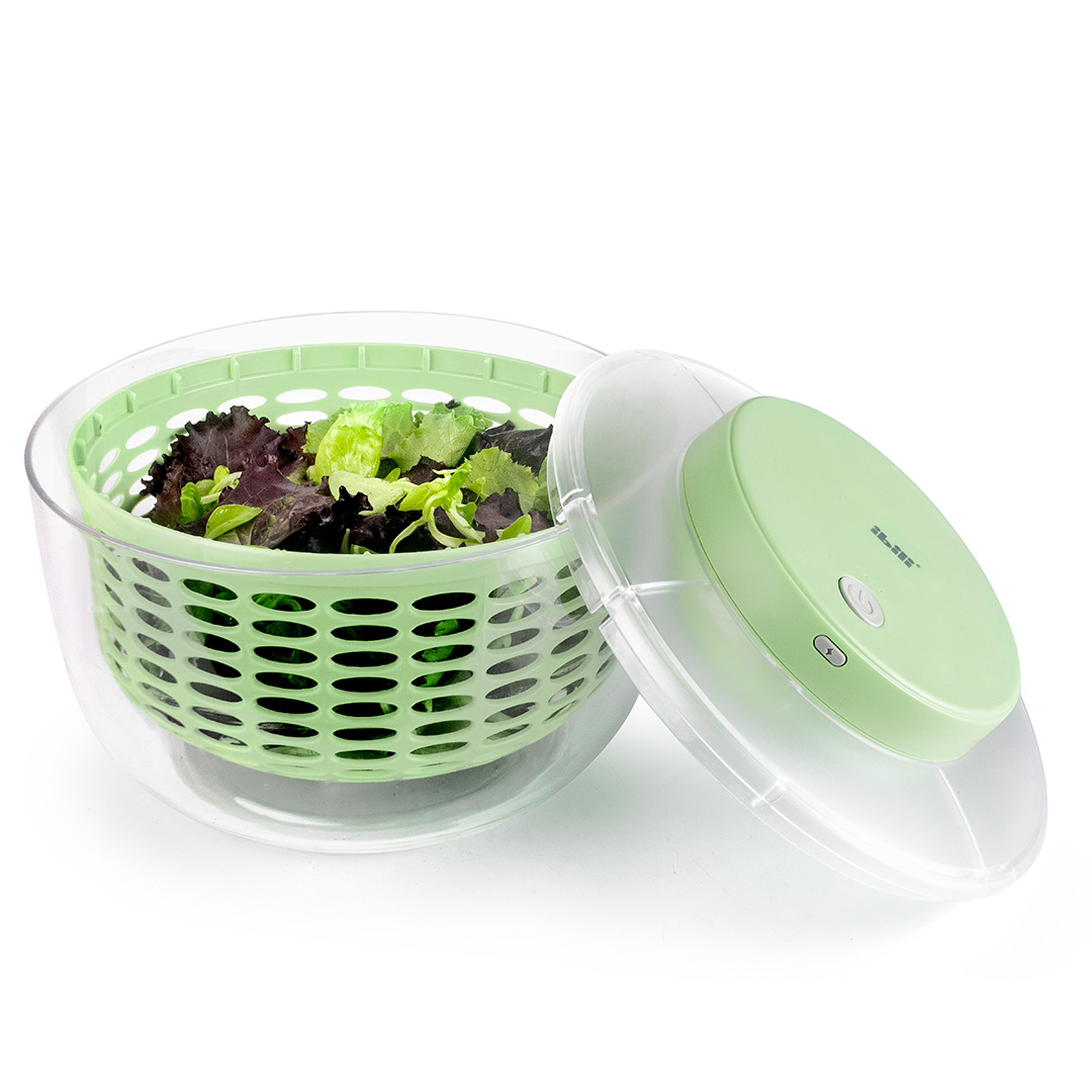 Centrifugadora-eléctrica-SPIN-de-Ibili-en-uso-2 Centrifugadora-eléctrica-SPIN-de-Ibili