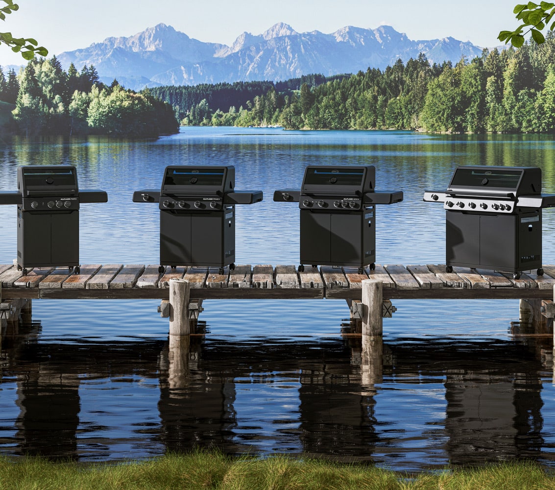 Descubre RÖSLE ALLFLAME, la nueva generación de barbacoas de gas con tecnología HEATSPIRE, CRISPZONE y PRIMEZONE para asados perfectos.