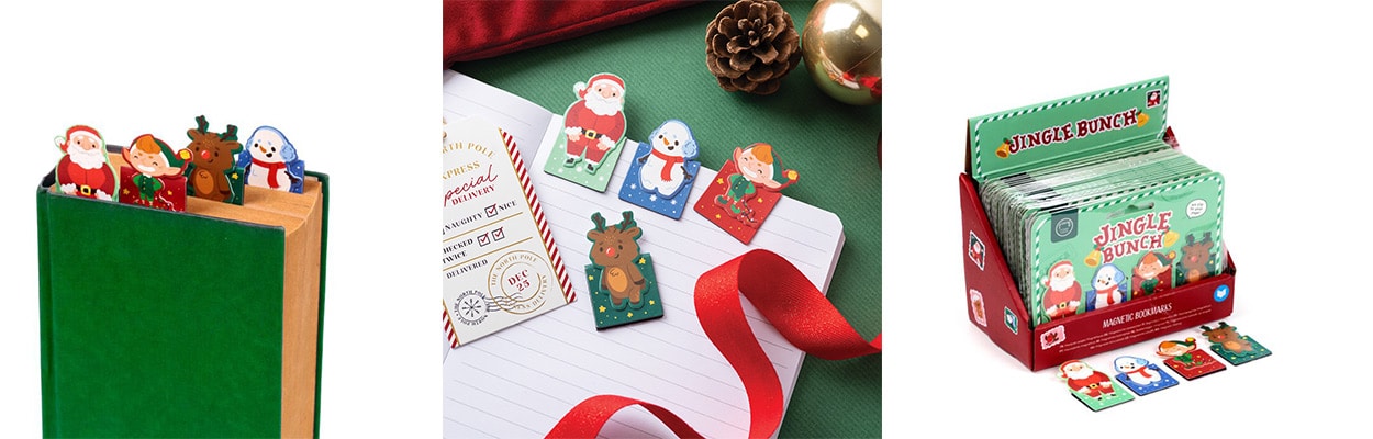 Set-de-Marcapáginas-Magnéticos-Navideños-Jingle-Bunch